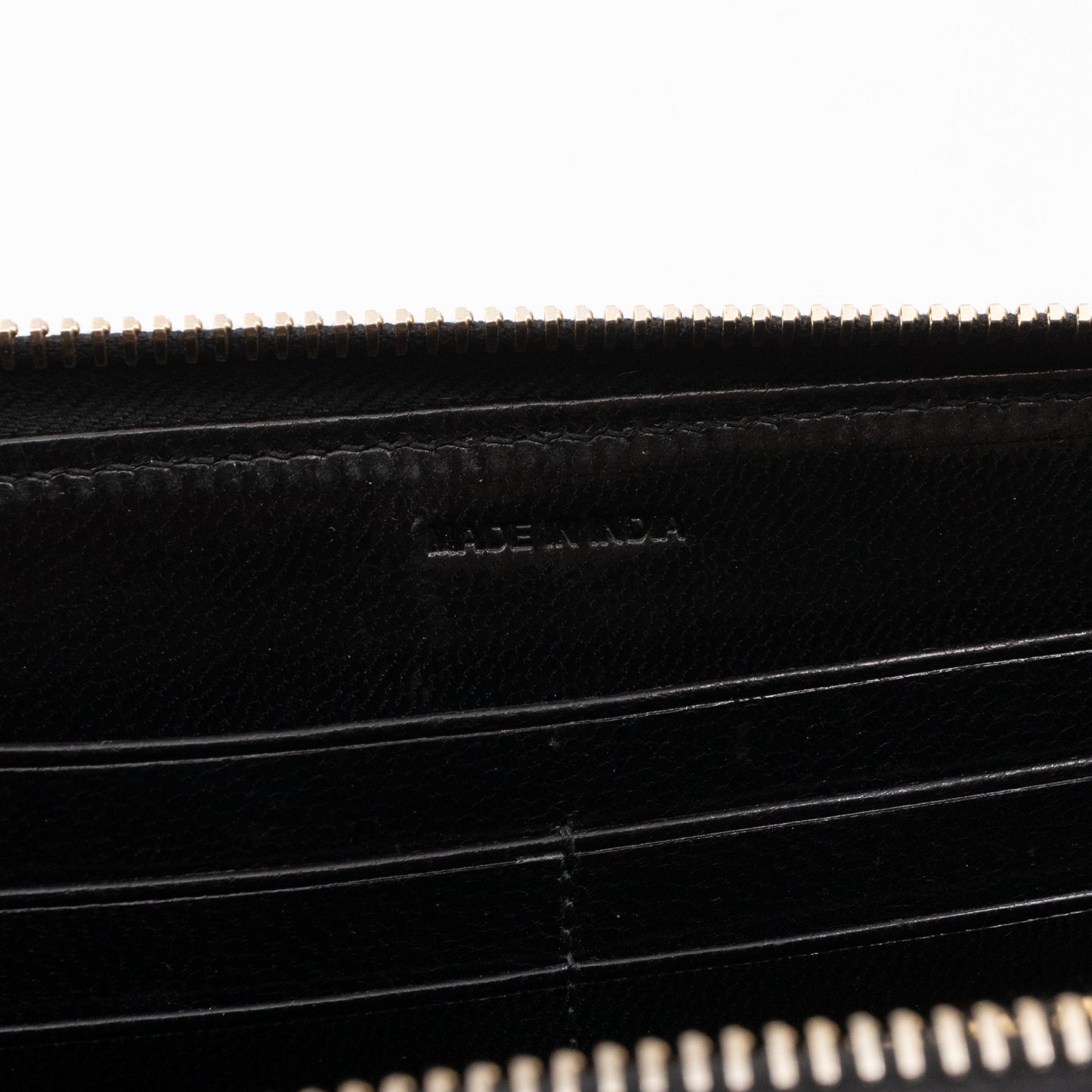 Madras Zip Around Wallet Brown