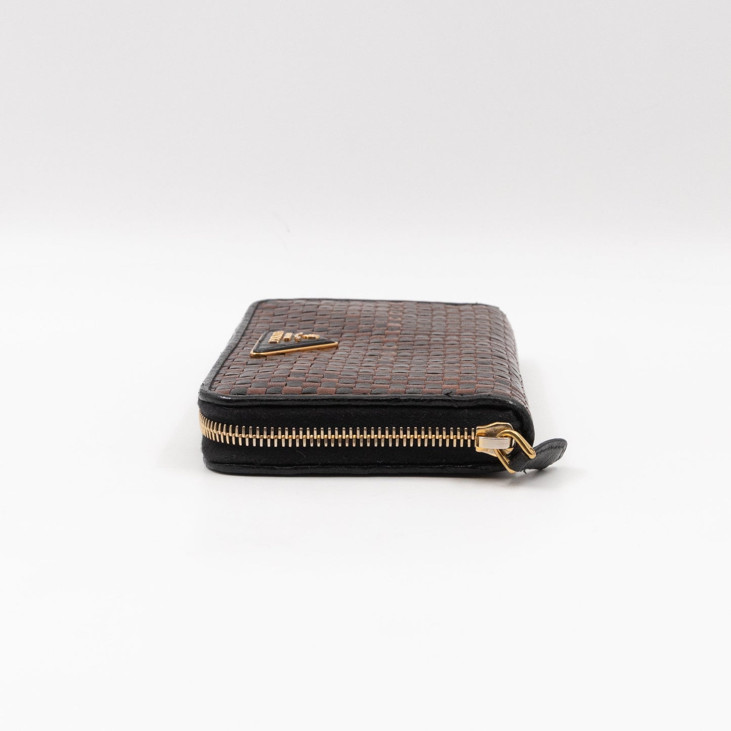 Madras Zip Around Wallet Brown