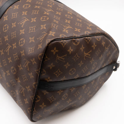 Louis-vuitton Keepall 55 Bandouliere Monogram Macassar