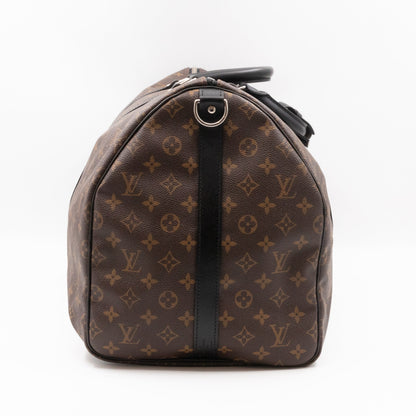 Louis-vuitton Keepall 55 Bandouliere Monogram Macassar
