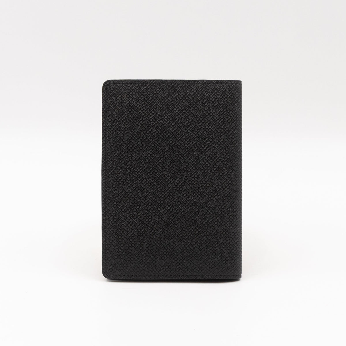 Passport Cover Black Leather