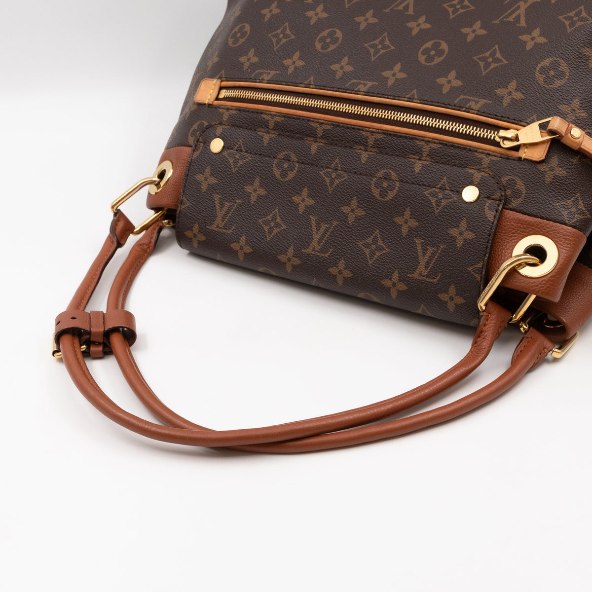 Louis-vuitton Olympe MM Monogram Brown