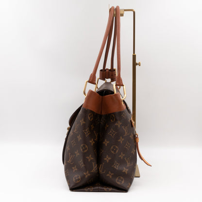Louis-vuitton Olympe MM Monogram Brown