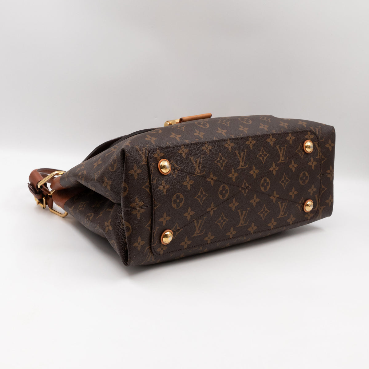 Louis-vuitton Olympe MM Monogram Brown