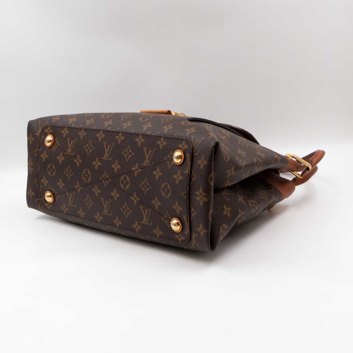 Louis-vuitton Olympe MM Monogram Brown