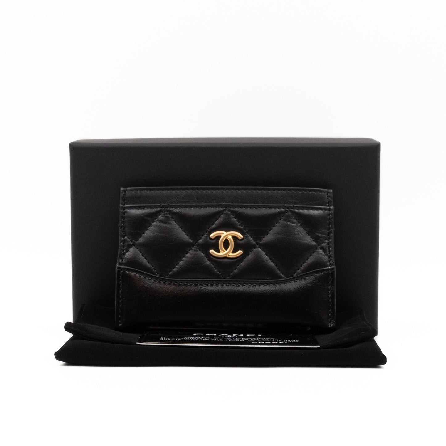 Gabrielle  Holder Black Leather