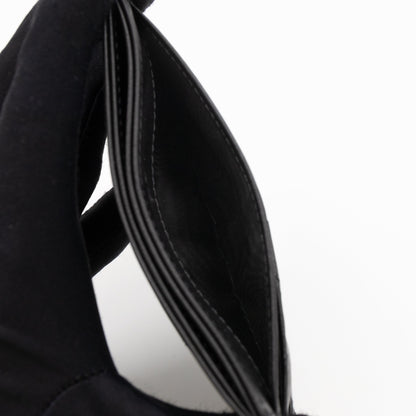 Gabrielle  Holder Black Leather
