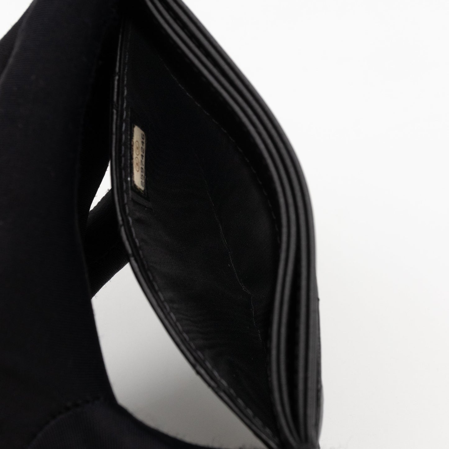 Gabrielle  Holder Black Leather