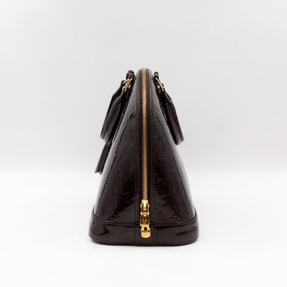 Alma PM Amarante Vernis Leather