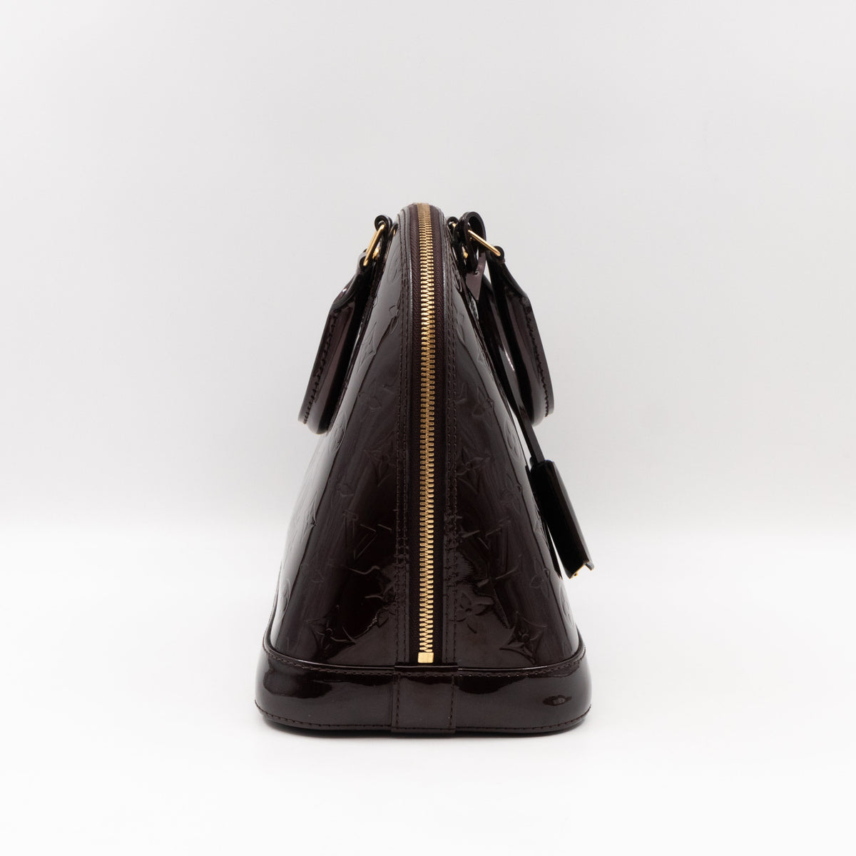 Alma PM Amarante Vernis Leather