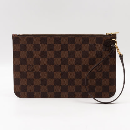 Louis-vuitton Neverfull Pochette Damier Ebene