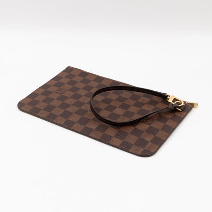 Louis-vuitton Neverfull Pochette Damier Ebene
