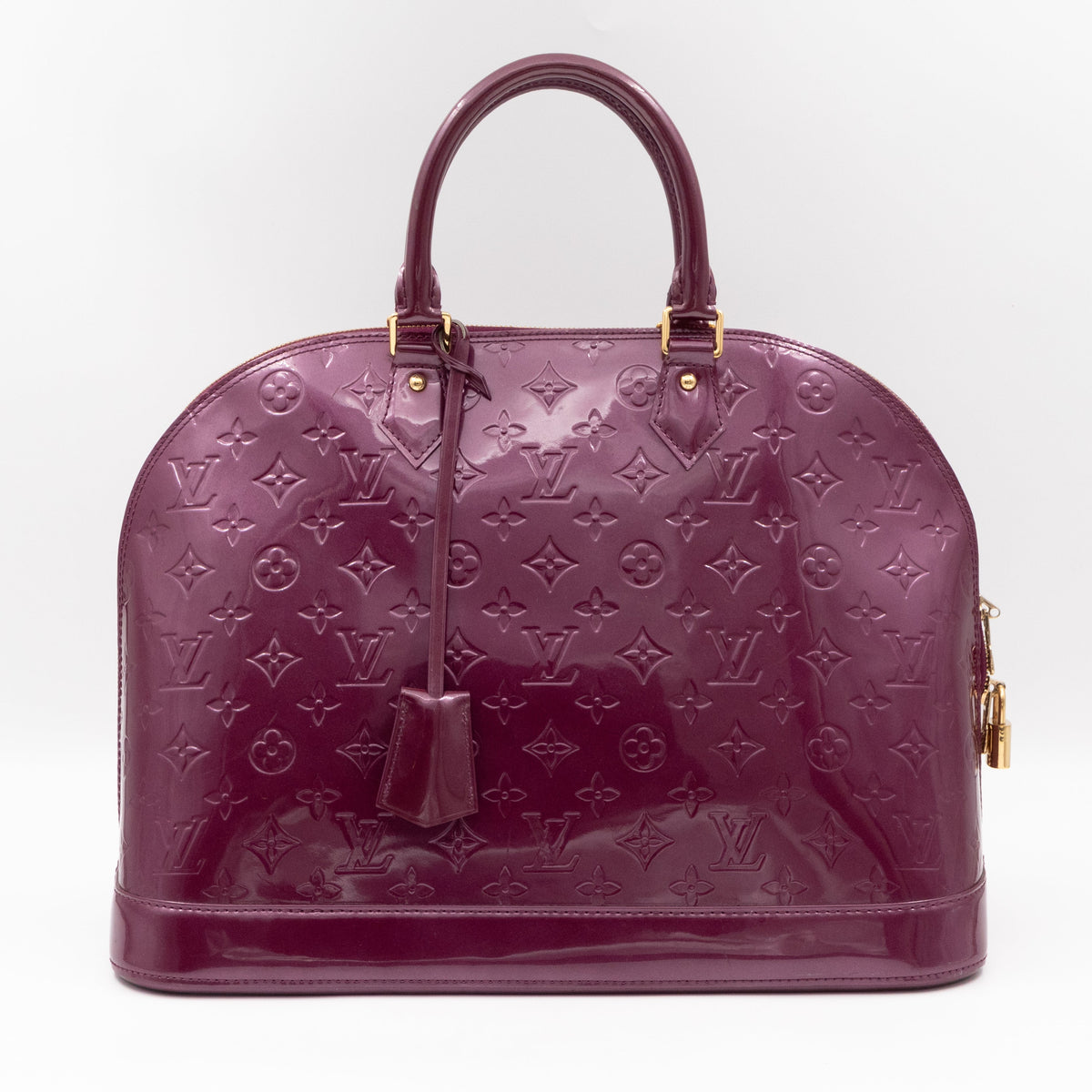 Louis-vuitton Alma GM Violette Vernis
