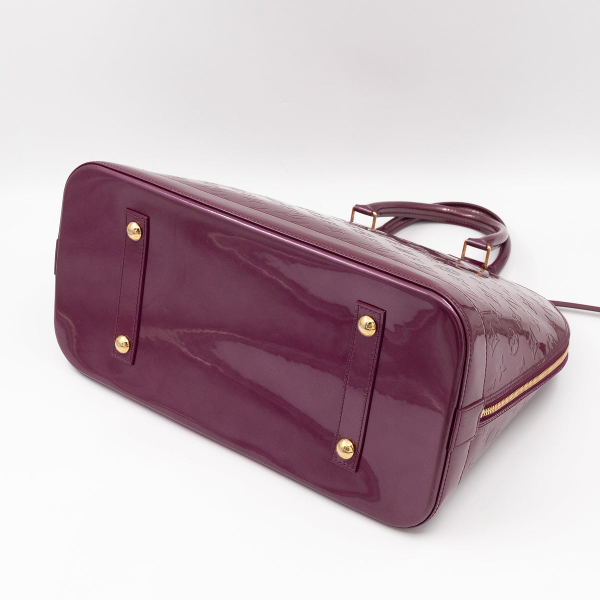 Louis-vuitton Alma GM Violette Vernis