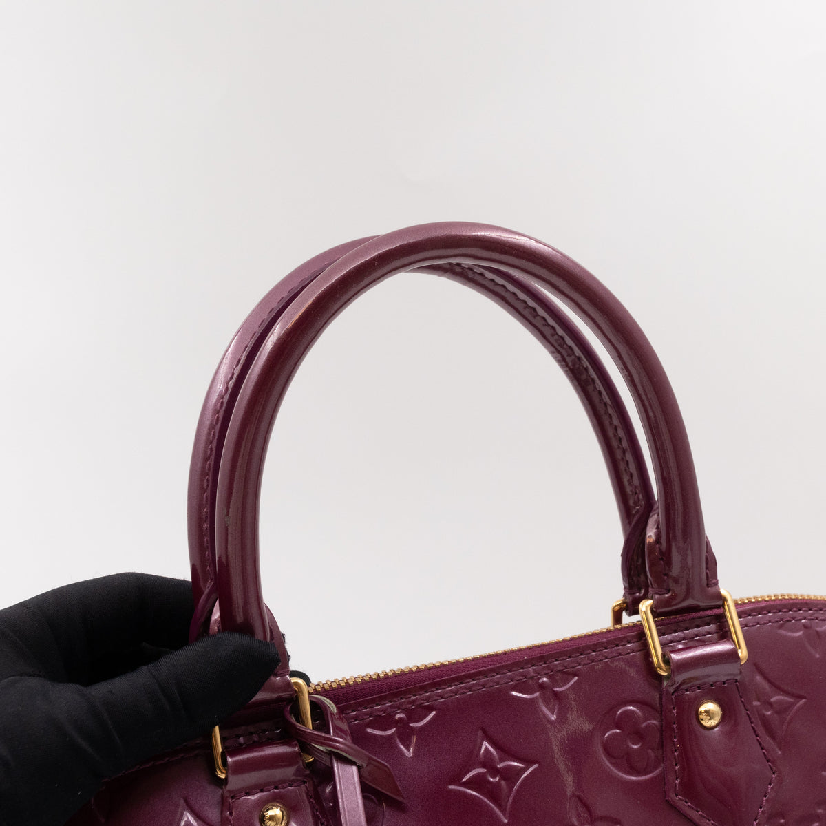 Louis-vuitton Alma GM Violette Vernis