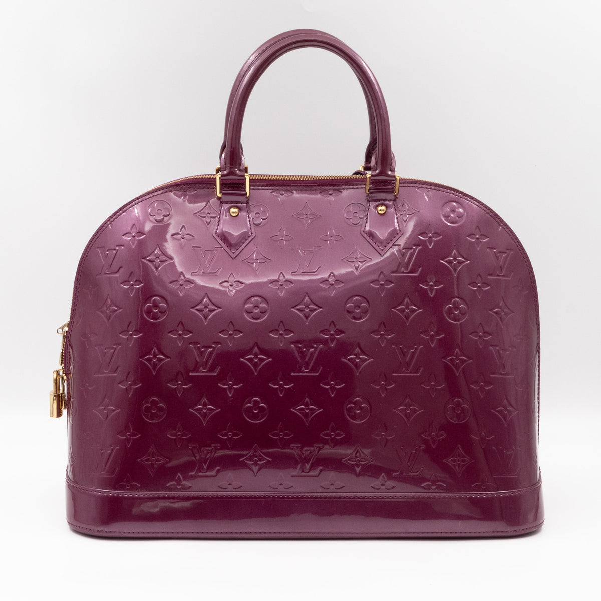 Louis-vuitton Alma GM Violette Vernis