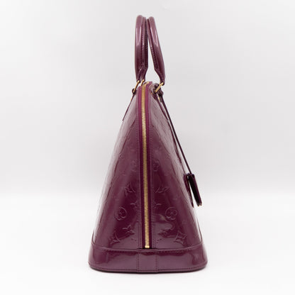 Louis-vuitton Alma GM Violette Vernis