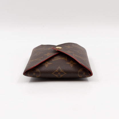 Pochette Kirigami Medium Monogram Red