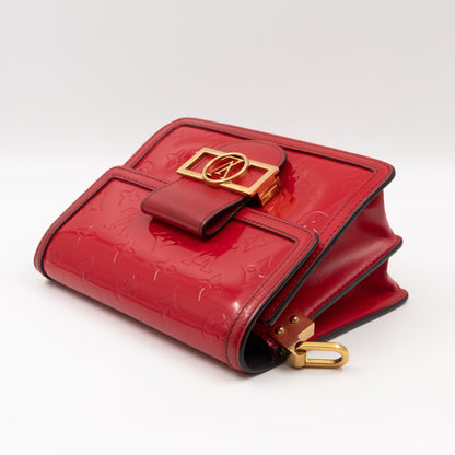 Louis-vuitton Dauphine Mini Red Monogram Vernis