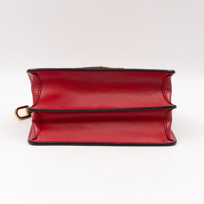 Louis-vuitton Dauphine Mini Red Monogram Vernis