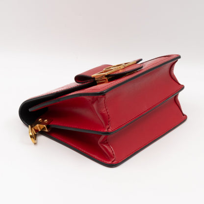 Louis-vuitton Dauphine Mini Red Monogram Vernis