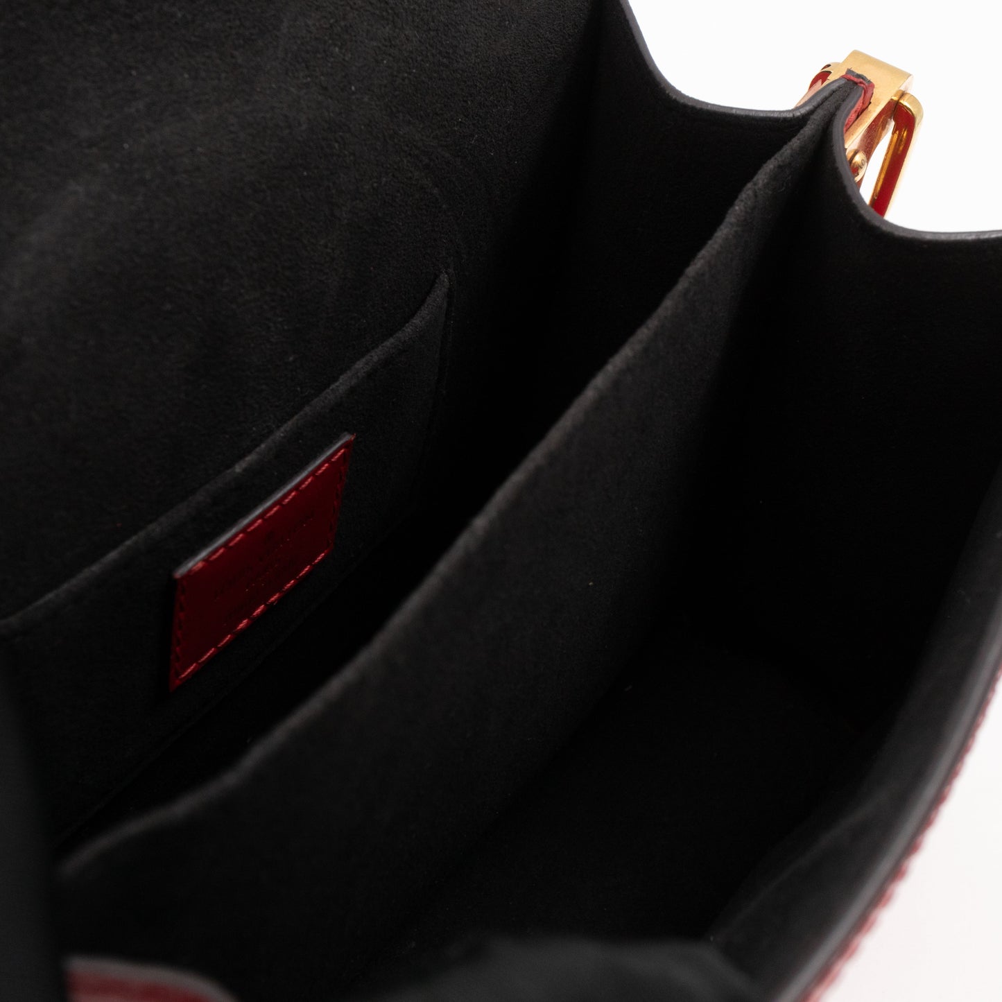 Louis-vuitton Dauphine Mini Red Monogram Vernis