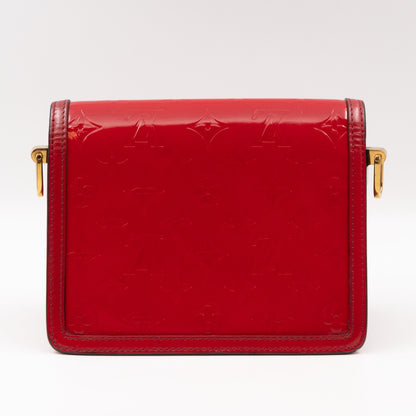 Louis-vuitton Dauphine Mini Red Monogram Vernis