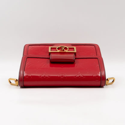 Louis-vuitton Dauphine Mini Red Monogram Vernis