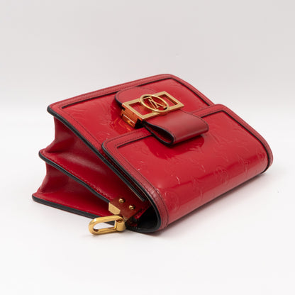 Louis-vuitton Dauphine Mini Red Monogram Vernis