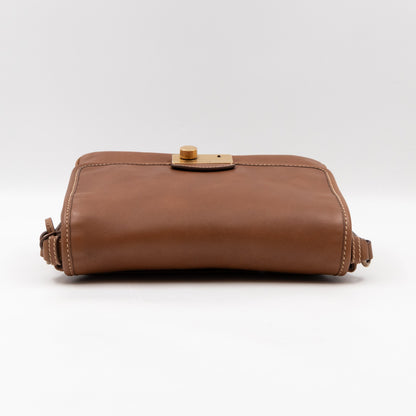 Sound Crossbody Bag Brown Leather