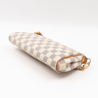 Louis-vuitton Eva Damier Azur (No Shoulder Strap)
