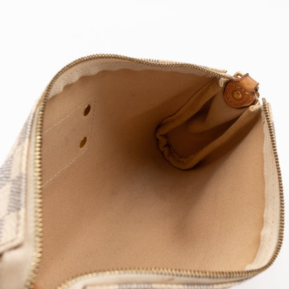 Louis-vuitton Eva Damier Azur (No Shoulder Strap)