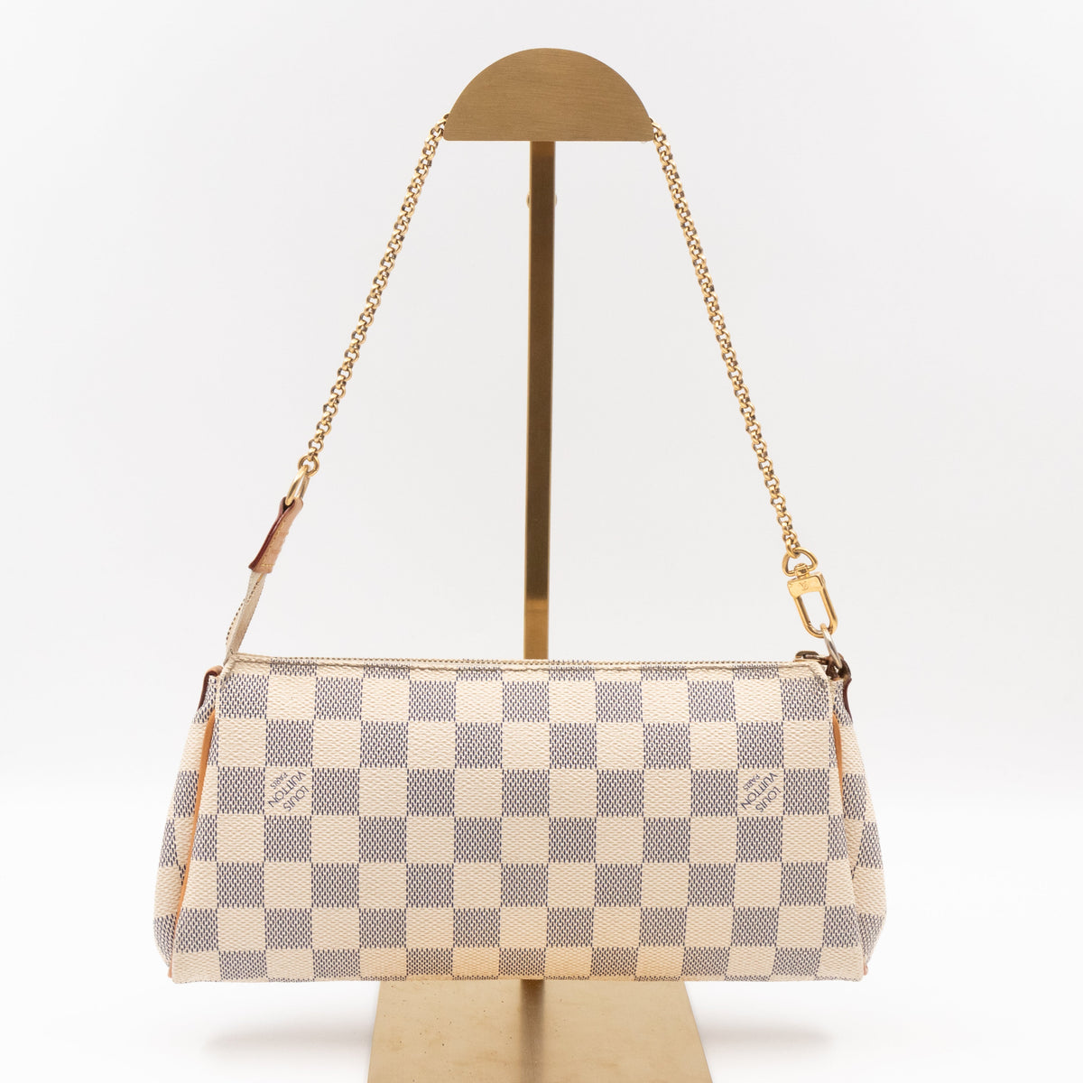 Louis-vuitton Eva Damier Azur (No Shoulder Strap)