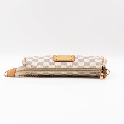 Louis-vuitton Eva Damier Azur (No Shoulder Strap)
