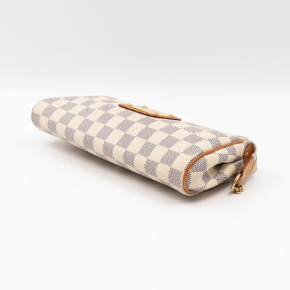 Louis-vuitton Eva Damier Azur (No Shoulder Strap)
