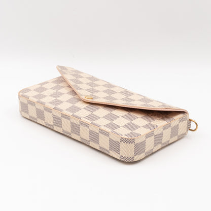 Louis-vuitton Pochette Felicie Damier Azur