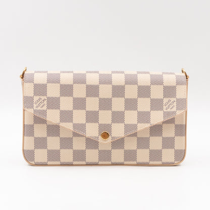 Louis-vuitton Pochette Felicie Damier Azur
