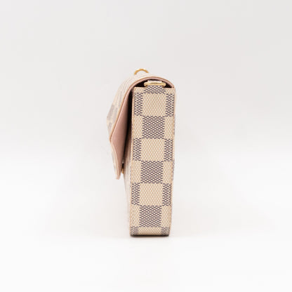 Louis-vuitton Pochette Felicie Damier Azur