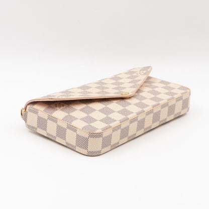 Louis-vuitton Pochette Felicie Damier Azur