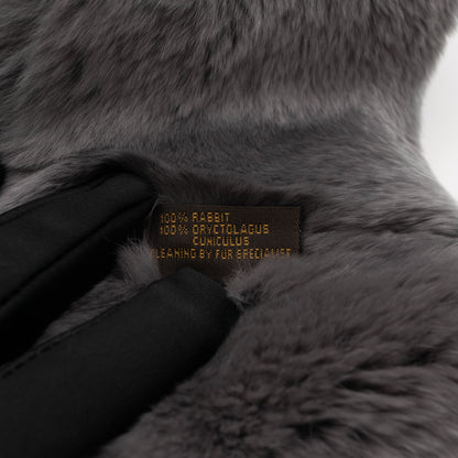 Louis-vuitton Rex Rabbit Grey Scarf Muffler