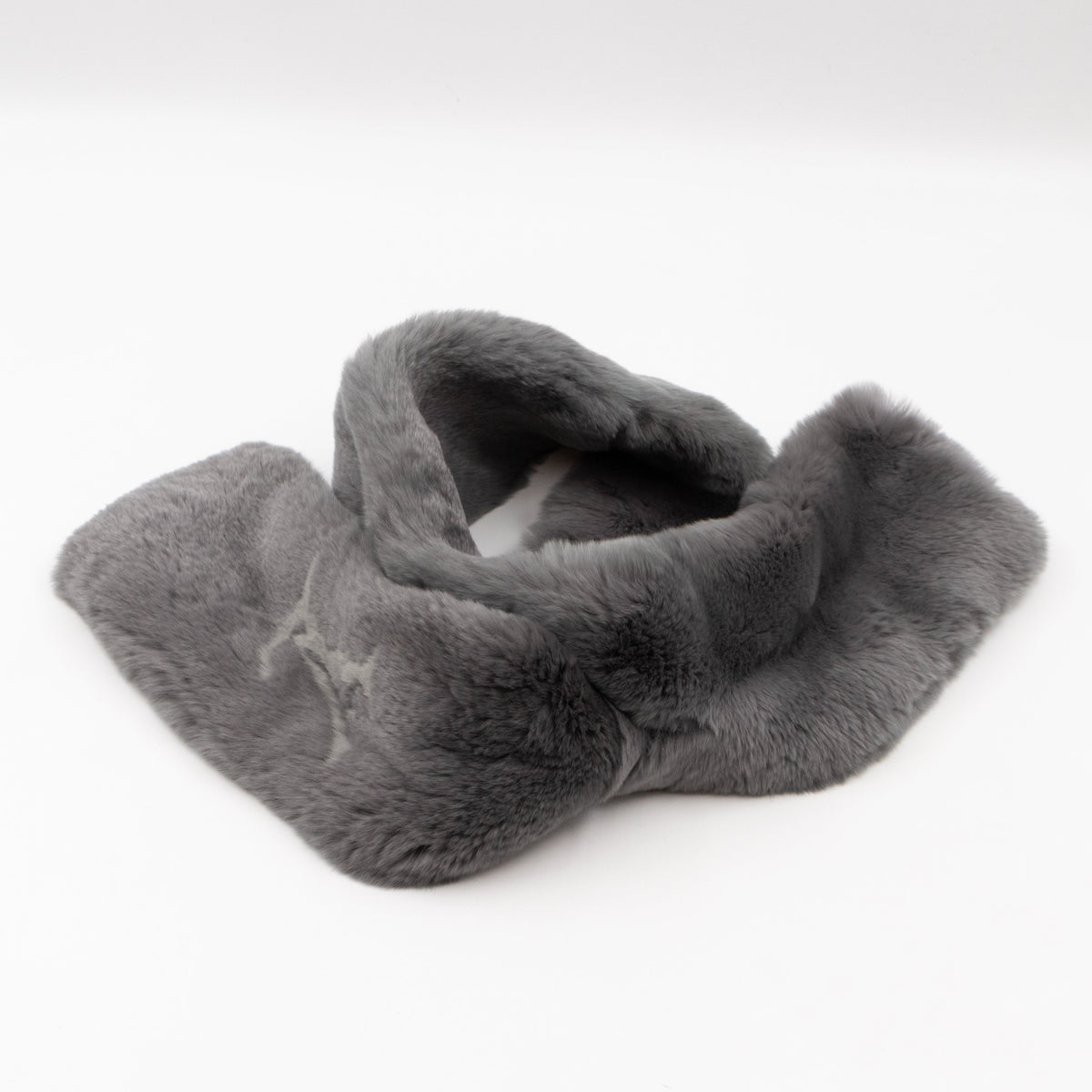 Louis-vuitton Rex Rabbit Grey Scarf Muffler