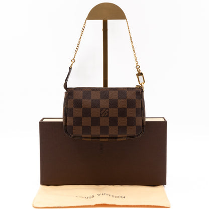 Louis-vuitton Mini Pochette Accessoires Damier Ebene