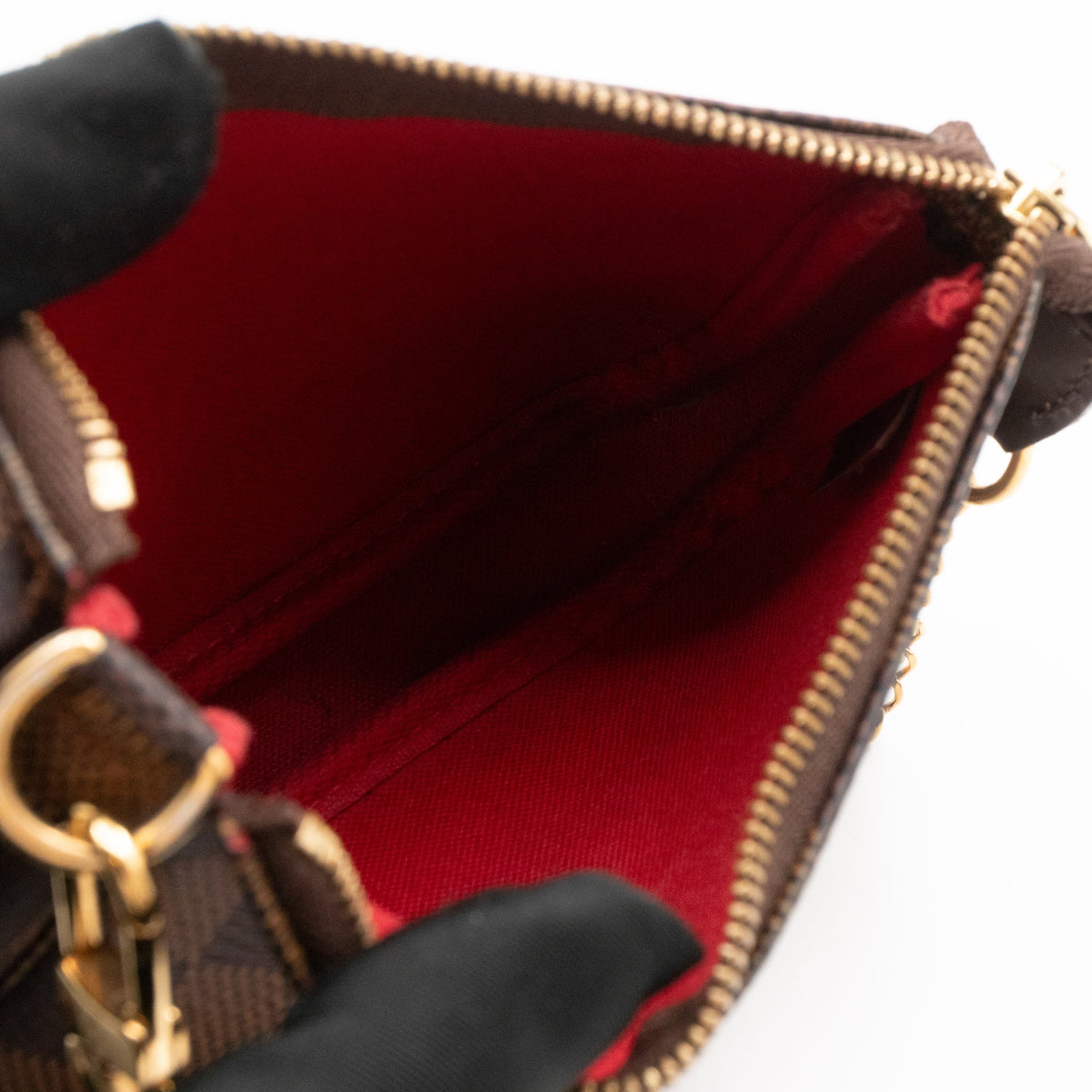 Louis-vuitton Mini Pochette Accessoires Damier Ebene