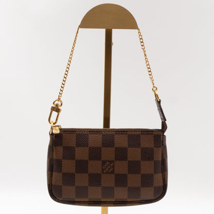 Louis-vuitton Mini Pochette Accessoires Damier Ebene