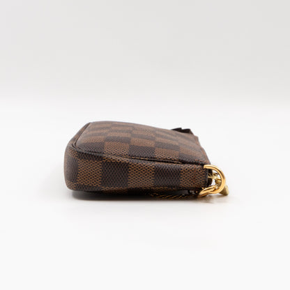 Louis-vuitton Mini Pochette Accessoires Damier Ebene