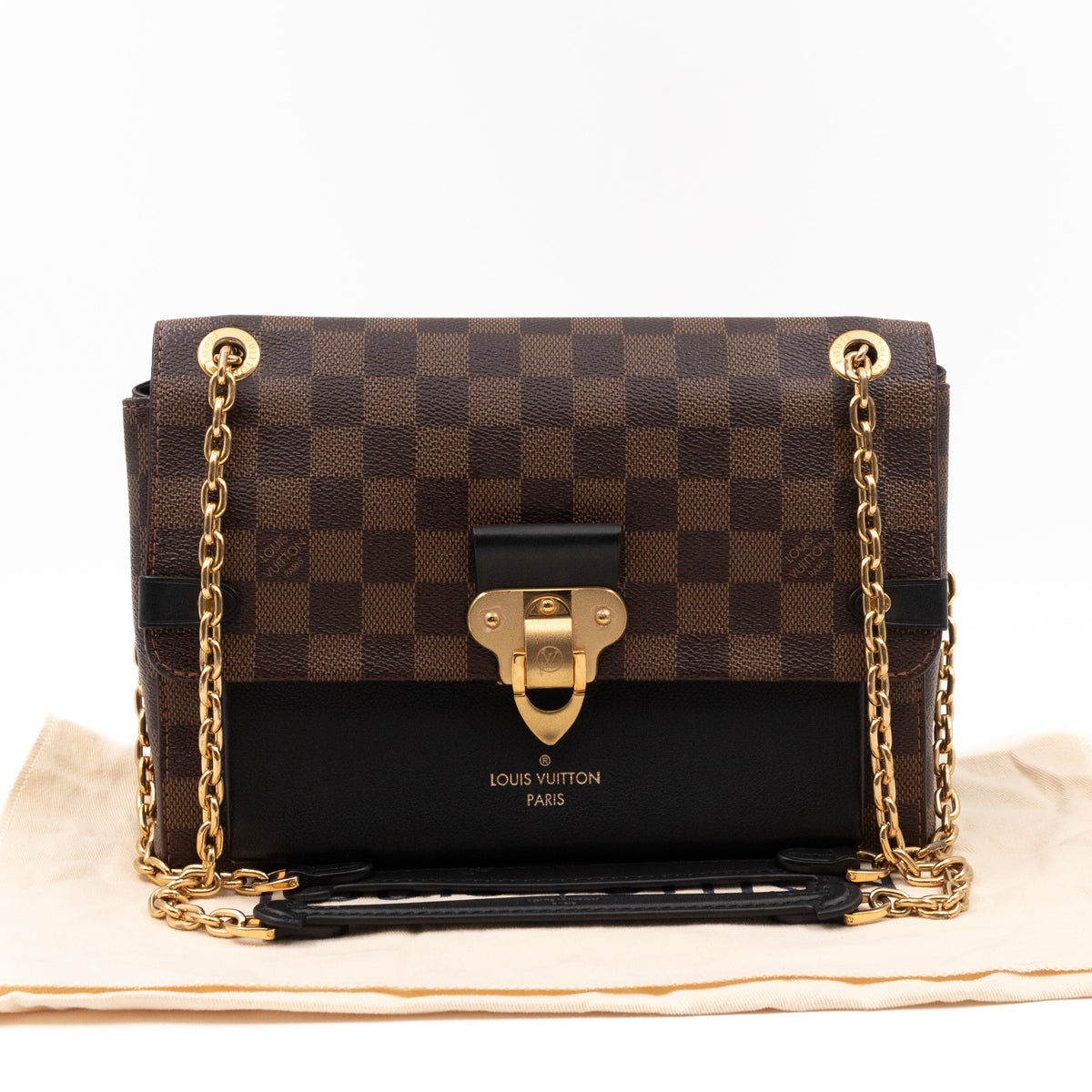 Louis-vuitton Vavin PM Damier Ebene Black