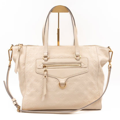 Lumineuse PM Monogram Empreinte White