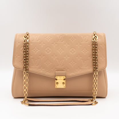 Saint Germain MM Monogram Empreinte Beige