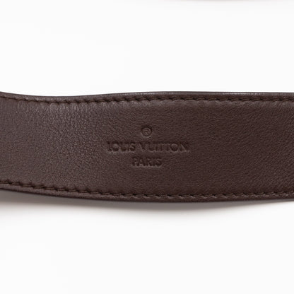 Louis-vuitton Antheia Ixia PM Brown Suede Leather