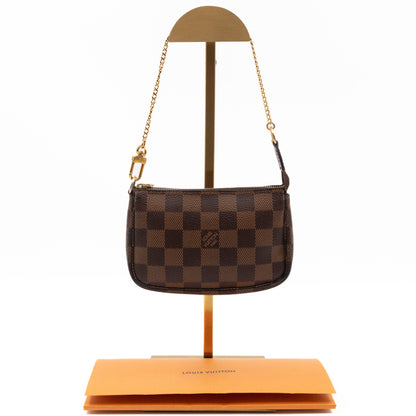 Louis-vuitton Mini Pochette Accessoires Damier Ebene
